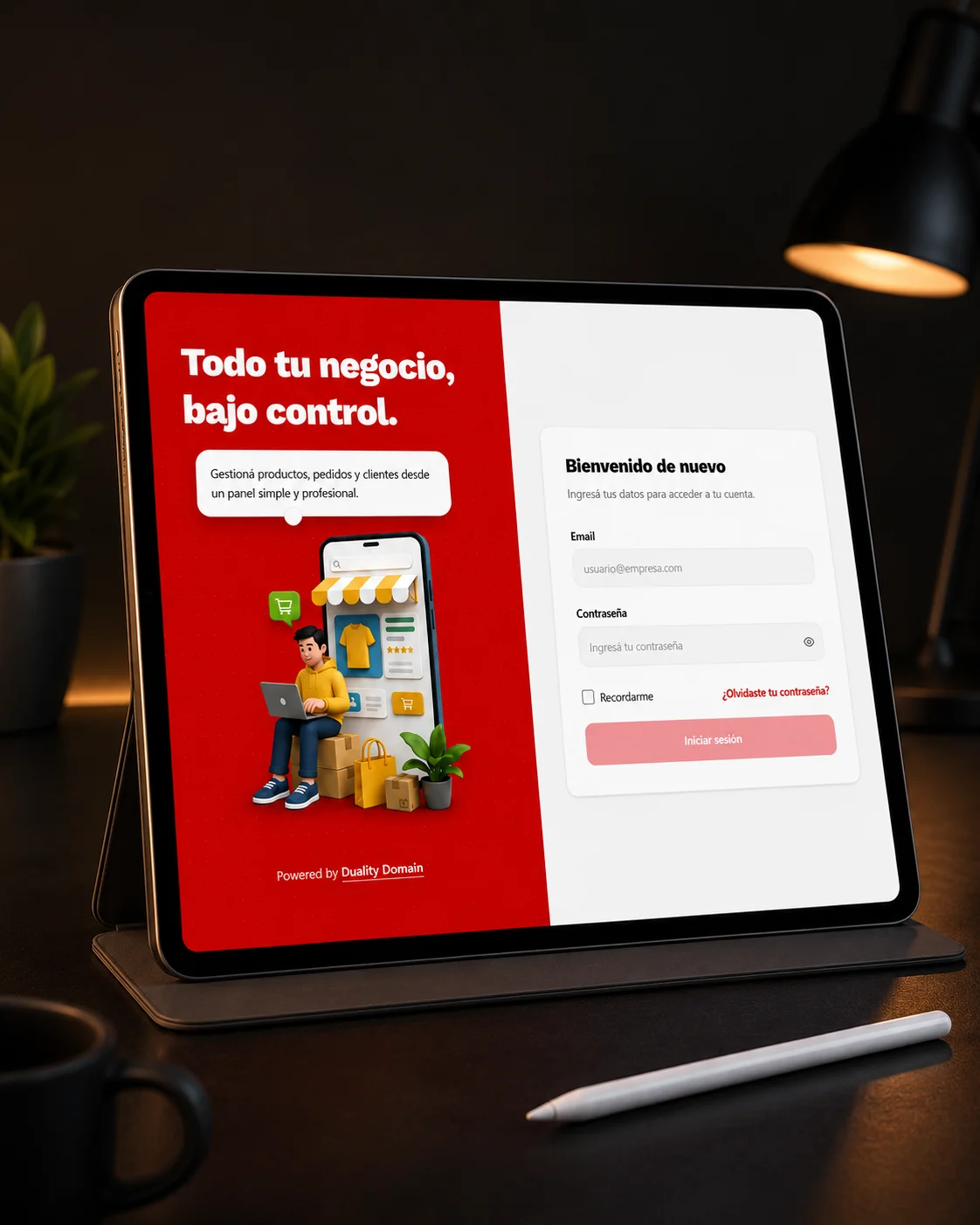 Vista previa del proyecto Plataforma Ecommerce